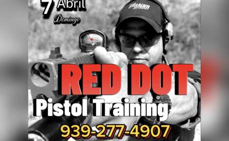🔴 RED DOT PISTOL TRAINING, Armas de fuego en PR