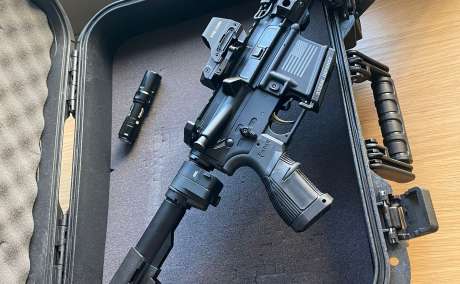 Fostech AR-9, Armas de fuego en PR