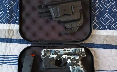 Glock 43x - Cerakote Camo , Venta de Armas de fuego en PR