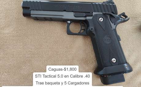 STI 2011 Tactical 5.0, Venta de Armas en Puerto Rico