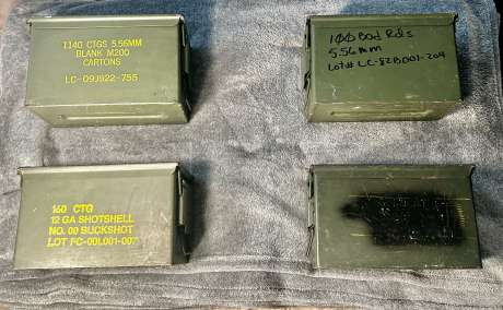 Cajas para almacenar municiones en metal, Armas de fuego en PR