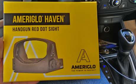 Ameriglo Haven 3.5 MOA red dot, Armas de fuego en PR