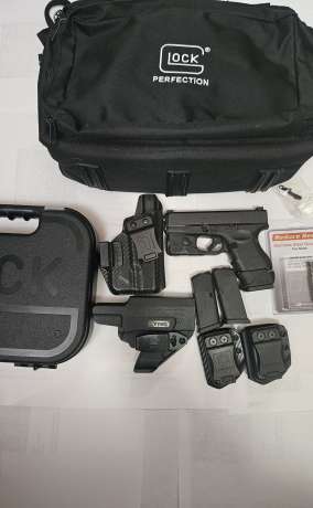 Venta , Glock 26 Gen 4, $ 550  con muchos extras , Venta de Armas de fuego en PR
