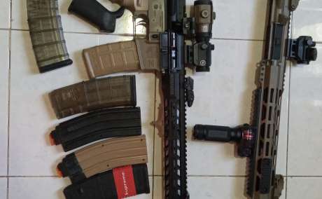 AR15 muchos extras varios calibres venta o cambio , Venta de Armas de fuego en PR