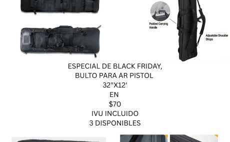 BULTO PARA AR PISTOL , Venta de Armas de fuego en PR