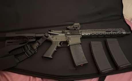 Pistol Black Rain, Armas de fuego en PR