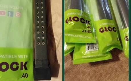 MAGAZINES GLOCKS.40 DE 31ROUNDS,19,24ROUNDS, Armas de fuego en PR