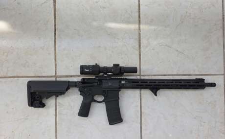 Ar15 223/556 Springfield Saint 16" con scope, Armas de fuego en PR