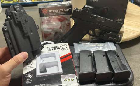 Glock 43x MOS Ported, Armas de fuego en PR