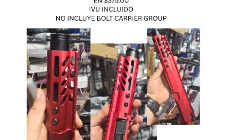UPPER PARA AR PISTOLS ACABADOS DE RECIBIR, VER FOTOS , Venta de Armas de fuego en PR