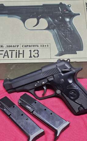 pistola 380 Tisas Fatih 13, Venta de Armas de fuego en PR