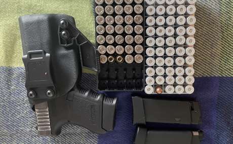Glock 36 en buenas condiciones viene con todo lo que está en las fotos , Venta de Armas de fuego en PR