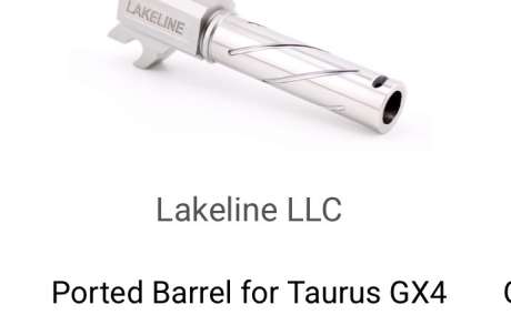 Taurus Gx4 ported barrel, Venta de Armas de fuego en PR