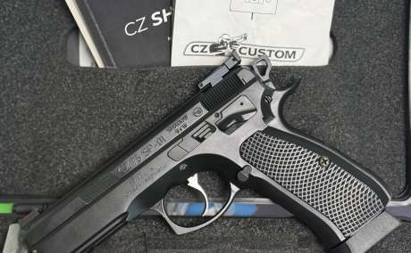 🔥 CZ 75 SP-01 Shadow Target II - 9mm, Venta de Armas de fuego en PR
