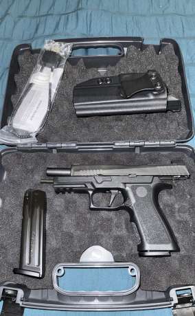 Sig Sauer P 320 X Full 9mm con Cucubanos  maleta peine adicional y baqueta, Venta de Armas de fuego en PR