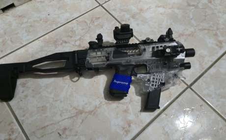 CAA USA MCK Clear (Micro Conversion Kit en versión transparente/, Armas de fuego en PR