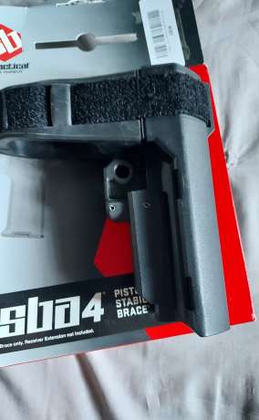 Tactical Brace negro, Armas de fuego en PR