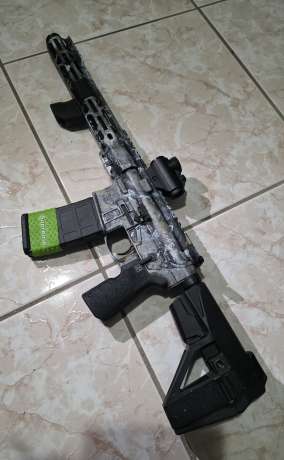 Ar15 pistola custom varios extras, Venta de Armas de fuego en PR
