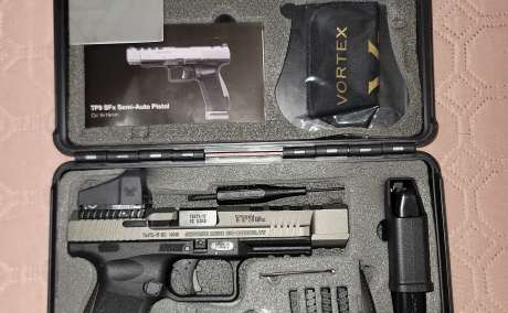 Canik TP9SFX 9mm (Como Nueva) + Mira Vortex Venom, Venta de Armas de fuego en PR