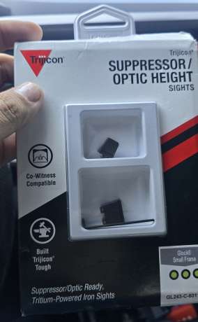 Miras altas Trijicon para Glock 43, 43x, Armas de fuego en PR