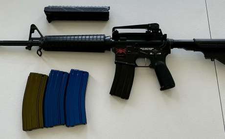 AR15 M4 (5.56/.223) 16 Pulgadas, Extra Handguard y 4 Magazine. Estética 10/10! (SOLO VENTA), Armas de fuego en PR