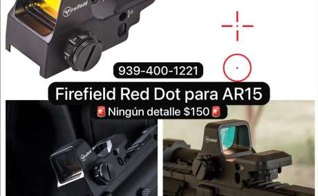 Firefield Red dot para Rifles , Venta de Armas de fuego en PR