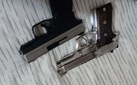 Pistola springfiel 9mm y taurus cal.380 PT 58ss, Armas de fuego en PR