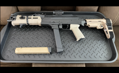 AK Pistol Century Arms Modelo Draco NAK9X Cal. 9mm, Venta de Armas de fuego en PR
