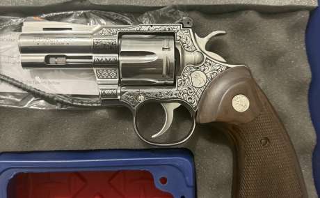 Colt Python Grabado Nuevo, Armas de fuego en PR
