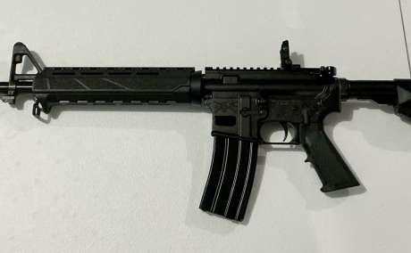 AR15 M4 (5.56/.223) 16 Pulgadas, 2 Magazine. Muchos Extras!!!  10/10! Poco Uso. (SOLO VENTA), Venta de Armas de fuego en PR