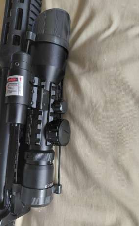 Mira telescopica con laser, Venta de Armas de fuego en PR