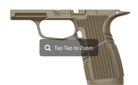 Se cambia grip Tyrant CNC por grip de XL solo por el mismo color FDE, Armas de fuego en PR