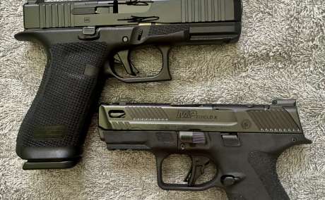 Smith and Wesson M&amp;P Shield X PERFORMENCE COMPENZADA****GLOCK 45 GEN 6 CON MIRAS ALTAS 3 PUNTOS NOCTURNAS BUSCAS LAS FOTOS EN LA INFORMACIÓN, Venta de Armas de fuego en PR