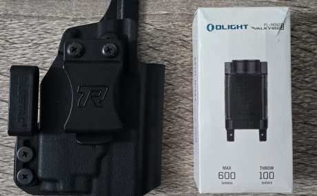 OLight Valkyrie Mini 3 + Holster Rounded para 43x, Armas de fuego en PR