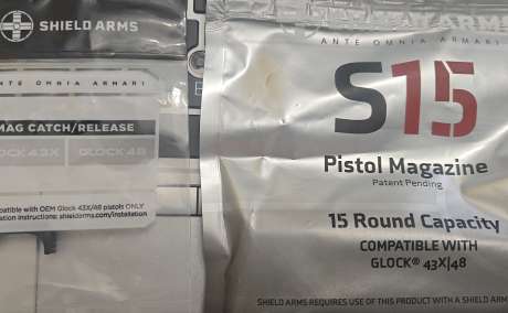 Cargadores/Magazines de 15 balas para Glock 43x, Venta de Armas de fuego en PR