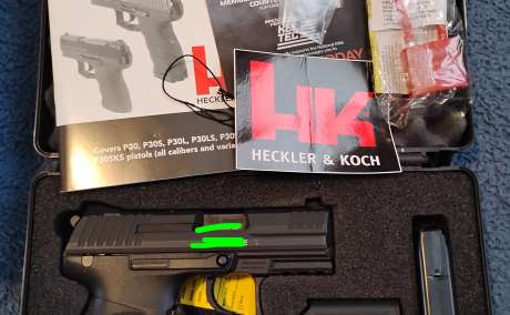 HK P30 SK 9mm Nueva aceptó cambio por Smith Wesson 4516, Armas de fuego en PR