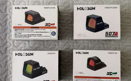 Holosun 507x3,x2 y 507Comp &507k , Venta de Armas de fuego en PR