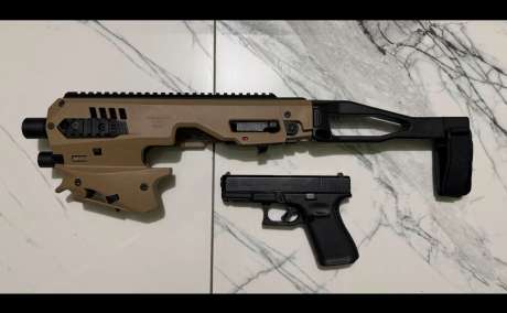 Glock 19 gen 5 con micro conversion kit , Venta de Armas de fuego en PR