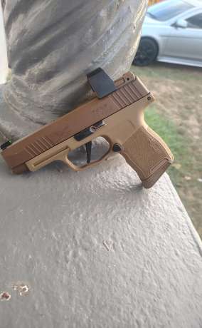 Se cambia slide assembly de p365xl 3.7 en FDE por slide assembly de p365x 3.1 , Venta de Armas de fuego en PR