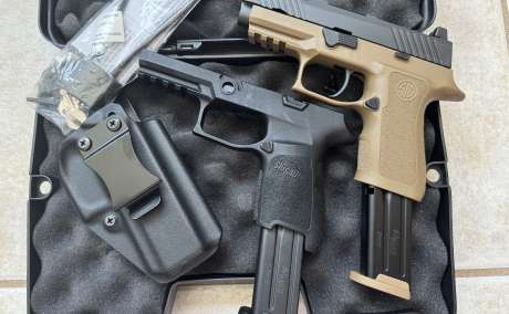 Sig Sauer P320 - Optic Ready Slide - 2 Frames - 2 Mags - IWB Holster…, Venta de Armas de fuego en PR