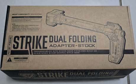 Strike Industries Dual Folding Brace Picatinny 1913, Venta de Armas de fuego en PR