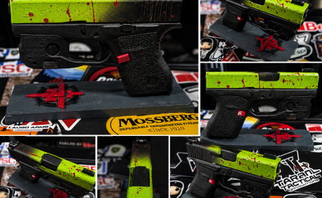 🔥 GLOCK 43 CUSTOM - ZOMBIE OUTBREAK | 1 OF 1 🔥 , Venta de Armas de fuego en PR