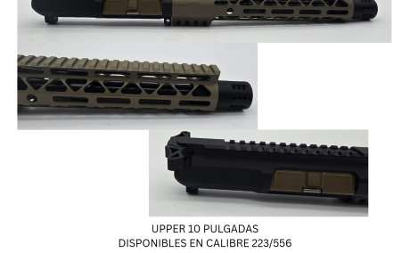 UPPER 10 PULGADAS COLOR FDE, Armas de fuego en PR