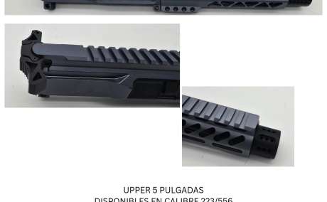 UPPER 5 PULGADAS COLOR GRIS, Venta de Armas de fuego en PR