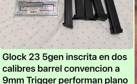 Glock 23' 5ta Generacion, Venta de Armas de fuego en PR