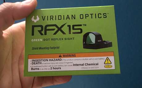 Mira Green Dot Viridian, Armas de fuego en PR
