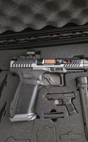 Canik TTI Combat Smoke, Armas de fuego en PR