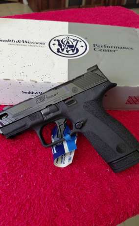 🔛🔛🔛M&P SHIELD X PERFORMENCE CENTER CARRY COMPENSADA🔛ACCESORIOS MIRAS Y HOLSTER🔛💲PRECIOS Y DETALLE EN LA INFORMACION, Venta de Armas de fuego en PR