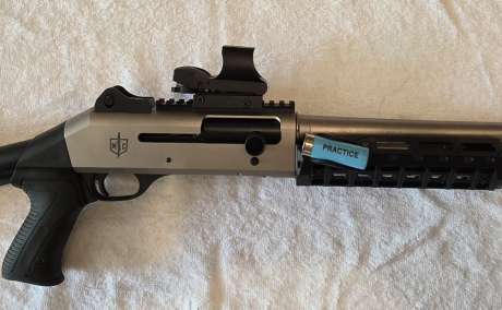 Se vende ó se cambia, MAC- 1014 (Clon de Benelli M4) con extension de cargador 7+1, Venta de Armas de fuego en PR