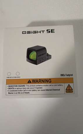 Nueva Optic OSIGHT SE (RMSc) punto verde, Venta de Armas de fuego en PR